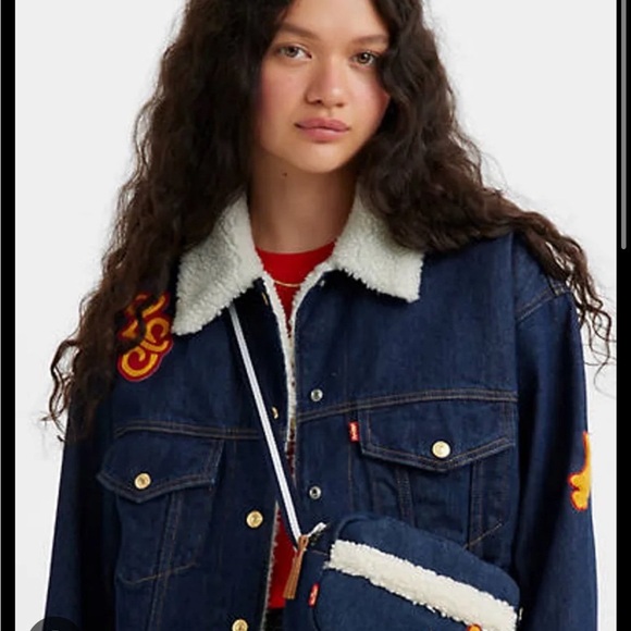 Levi’s limited edition year of rabbit denim jacket - Picture 1 of 10